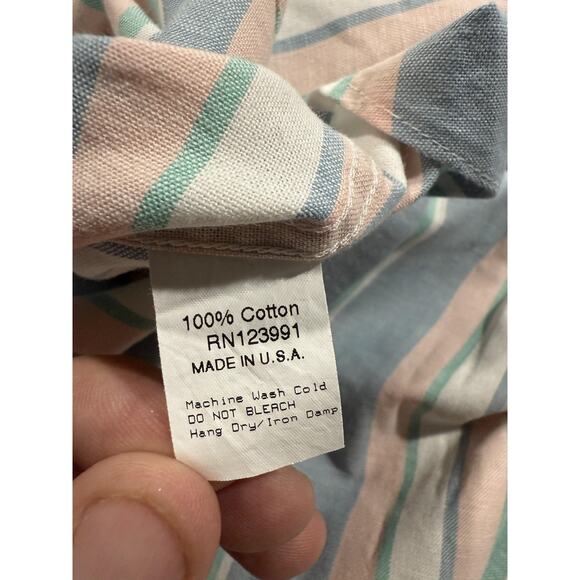 Gitman Bros Shirt Mens Small Button Down Made in USA Vintage Stripe For J Crew - Picture 4 of 8